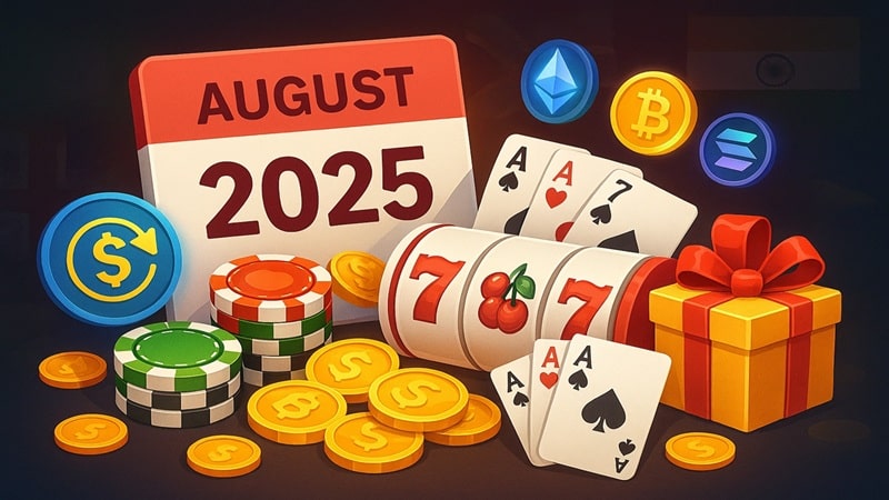 August 2025 Casino Bonuses August 2025 Casino Bonuses