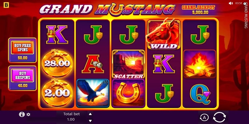 Grand Mustang by BGaming