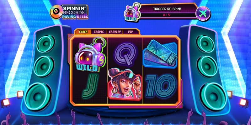 Spinnin&rsquo; Records Raving Reels by Play&rsquo;n GO