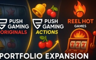 Push Gaming announces new portfolio categories with Originals, Actions, and Reel Hot Games logos