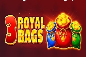 3 Royal Bags slot game by Platipus featuring royal-themed symbols and a Hold and Win bonus mechanic