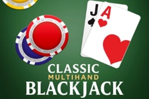 Classic Multihand Blackjack by BGaming - free play demo game with cards and chips