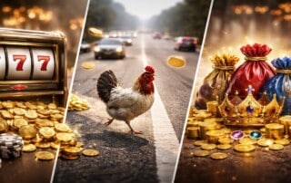 Visual representing Platipus announcing three new slot and instant win game releases for January 2026