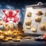 Promotional image showing Red Tiger Gaming’s Q1 2026 slot release roadmap with casino-style visuals