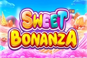 Sweet Bonanza pay anywhere slot by Pragmatic Play with scatter pays symbols shown in free play demo mode