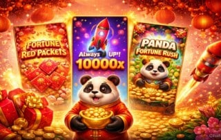 BGaming Chinese Lunar New Year themed slot games featuring panda, red envelopes and fireworks