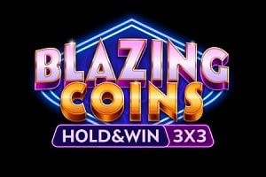 9 Blazing Diamonds WowPot classic slot game splash screen