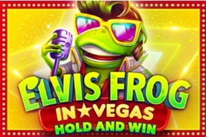 Elvis Frog in Vegas Hold and Win slot game by BGaming.