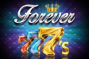 Forever 7&rsquo;s classic slot splash screen by Red Tiger Gaming