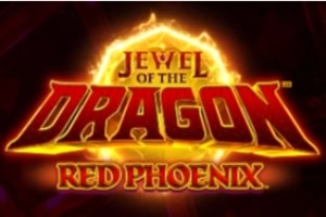 Jewel of the Dragon Red Phoenix slot title screen