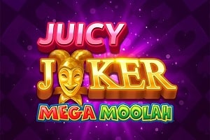 Juicy Joker Mega Moolah classic slot game splash screen