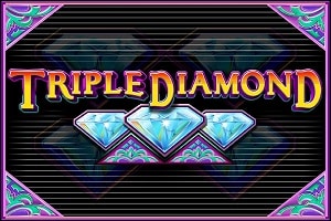 Triple Diamond classic slot machine splash screen by IGT
