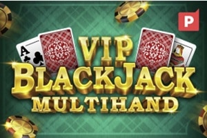 Play VIP Blackjack Multihand Demo Free – Platipus Gaming VIP Blackjack Multihand game logo by Platipus Gaming.