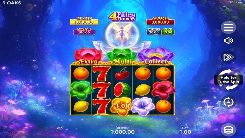 4 Fairy Flowers Hold and Win Slot Game | 3 Oaks Gaming - Weekly Review