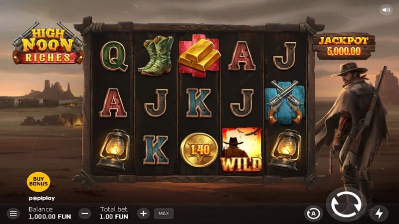 High Noon Riches Slot Game | Popiplay - Weekly Review