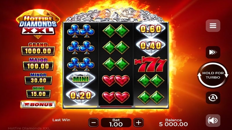 Hotfire Diamonds XXL Slot Game | ENJOY - Weekly Review
