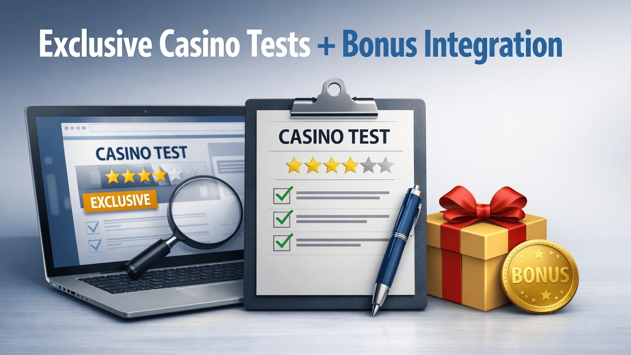 Online Casino Reviews Casino Test Plus Bonus Bild